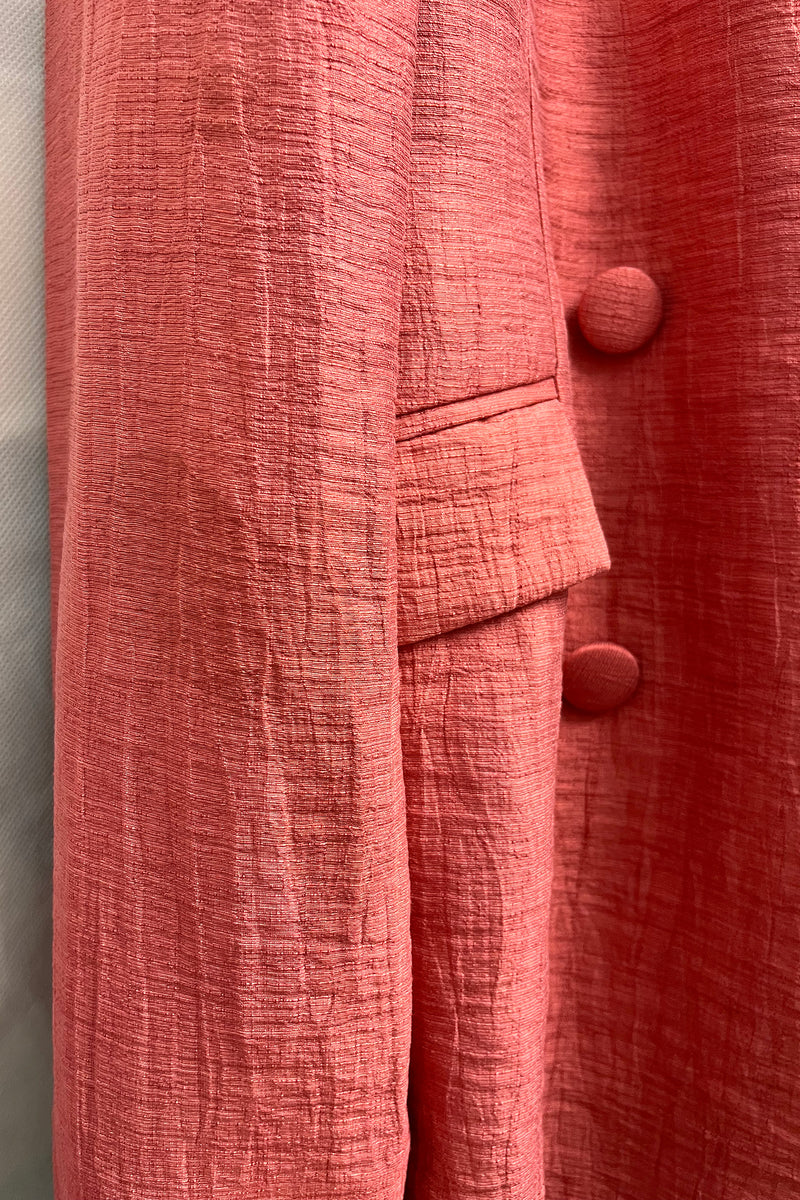 Load image into Gallery viewer, Rappalo Rasperry Luxe Linen Blazer ARCHIVE SALE