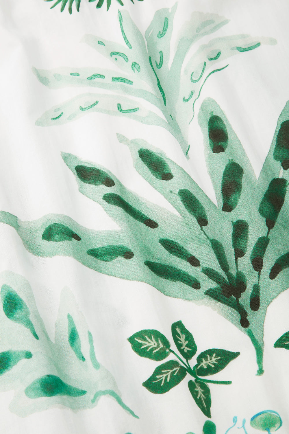 Load image into Gallery viewer, Trailing leaves Cotton Kaftan Dress x Susannah Garrod
