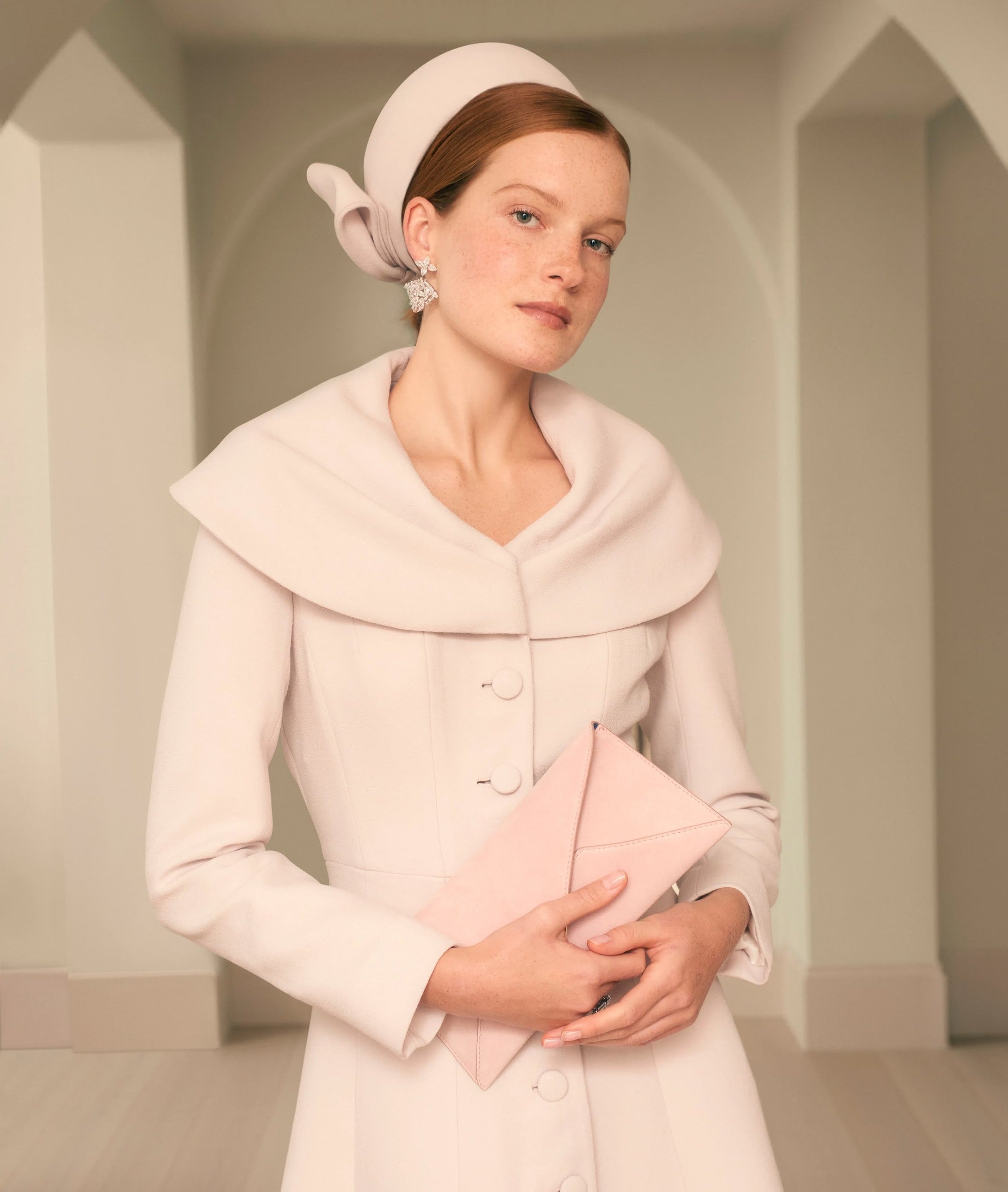 Cumbria Formal Coat Dress Fragile Pink