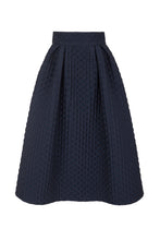 Load image into Gallery viewer, Remy 50&#39;s Midi Skirt Diamond Cloqué