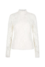 Load image into Gallery viewer, Embroidered Lace High Necked Blouse ARCHIVE SALE