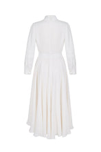 Load image into Gallery viewer, Allison Pure Dress Ivory Silk Crepe
