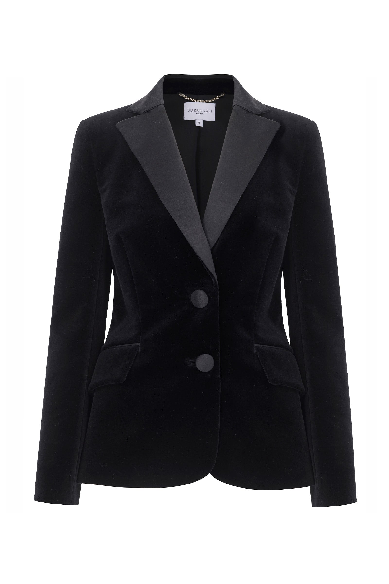 Brooklyn Jacket Black Velvet1
