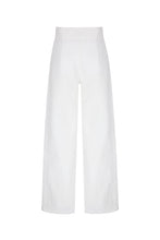 Load image into Gallery viewer, Penny Trousers White Linen - ARCHIVE SALE