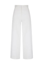 Load image into Gallery viewer, Penny Trousers White Linen - ARCHIVE SALE
