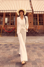 Load image into Gallery viewer, Penny Trousers White Linen - ARCHIVE SALE