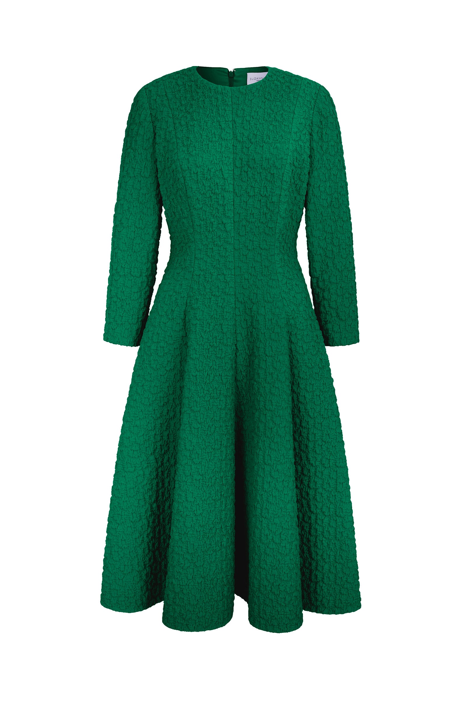 Cannes Dress Emerald Suzannah London