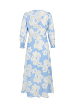 Load image into Gallery viewer, Cora Silk Tea Dress Floral Wreath x Kate Scott