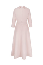 Load image into Gallery viewer, Cowl Neck Riding Dress Cloqué Dusky Pink