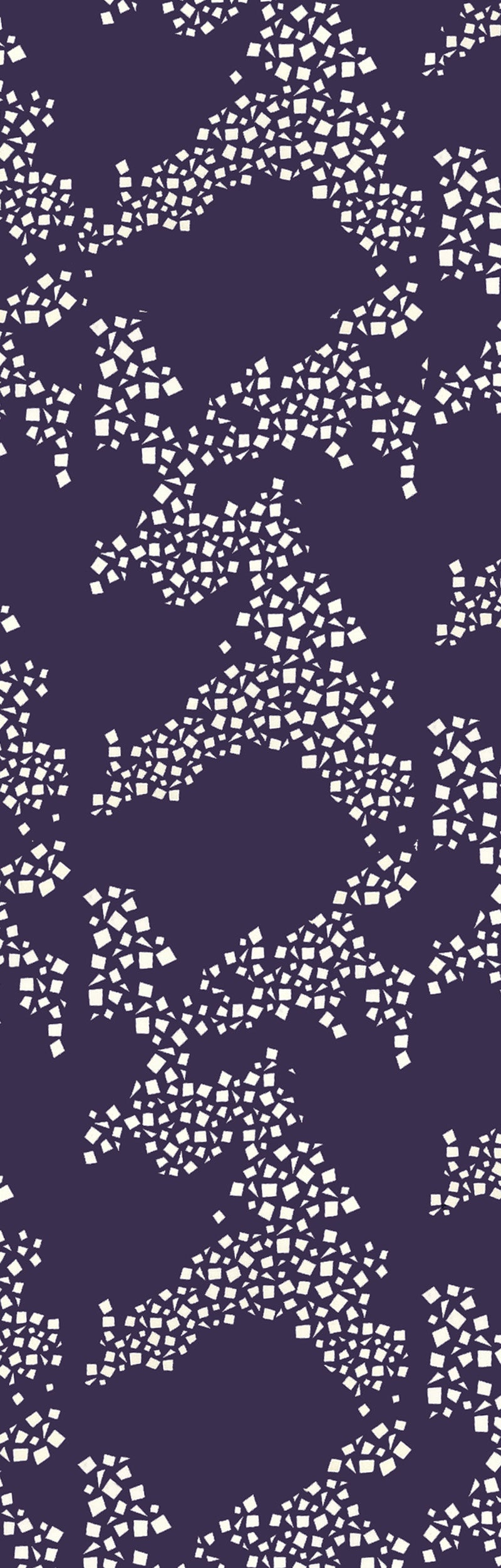 Load image into Gallery viewer, Blackcurrant Cut Glass Silk Twill