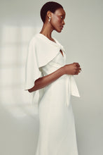 Load image into Gallery viewer, Ivory Dolores Gown Side Profile