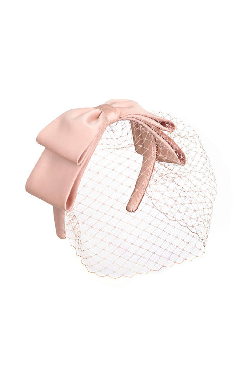 Load image into Gallery viewer, Capucine Bow Head Band Nude