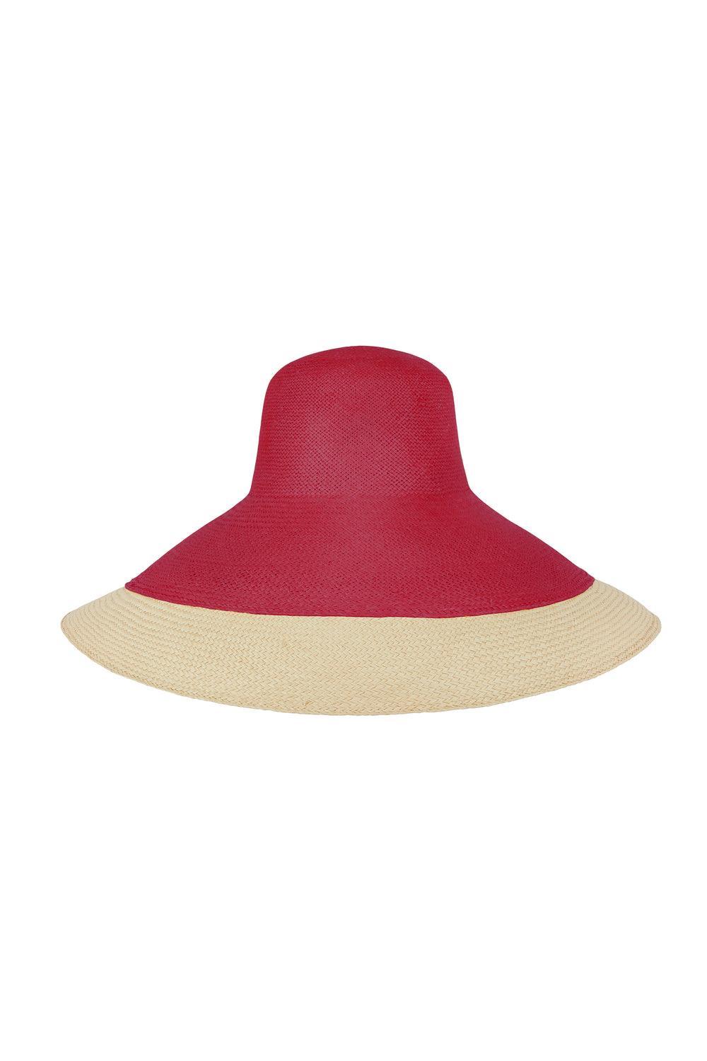 Load image into Gallery viewer, Farrah Straw Hat Red
