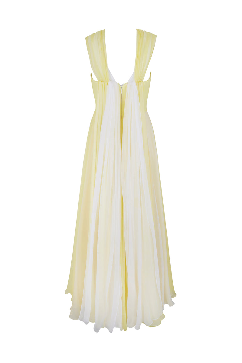 Load image into Gallery viewer, Grace Couture Silk Chiffon Dress