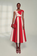 Load image into Gallery viewer, Iliana Block Colour Midi Dress