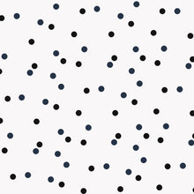Load image into Gallery viewer, Ivory Dalmatian Dot Crepe De Chine
