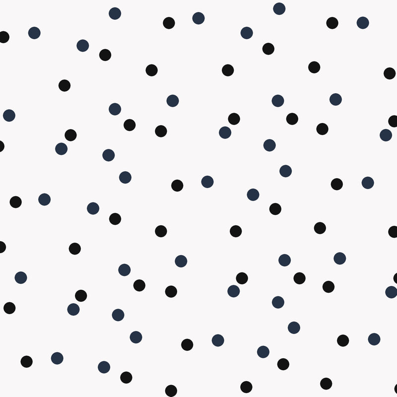Load image into Gallery viewer, Ivory Dalmatian Dot Crepe De Chine