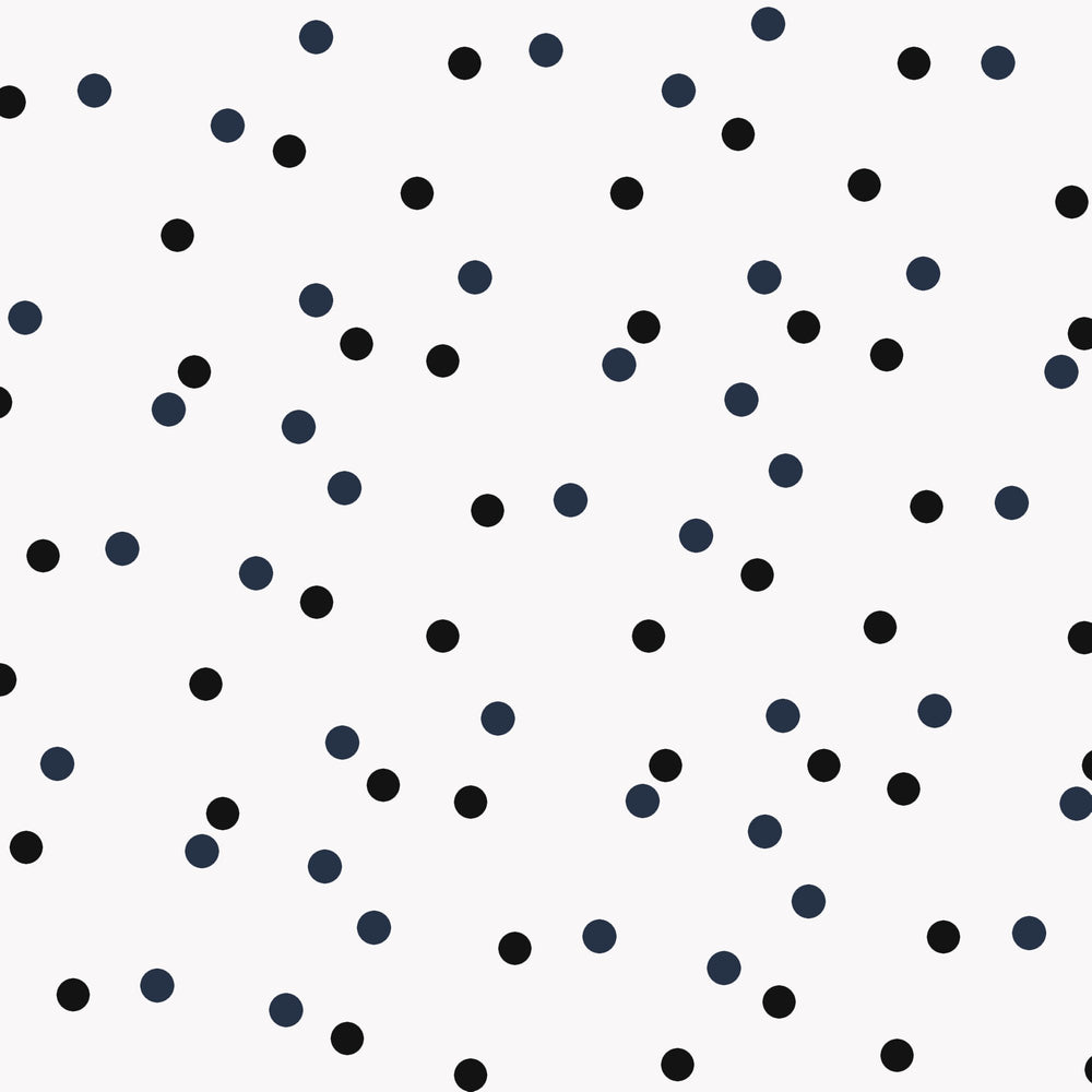 Load image into Gallery viewer, Ivory Dalmatian Dot Crepe De Chine