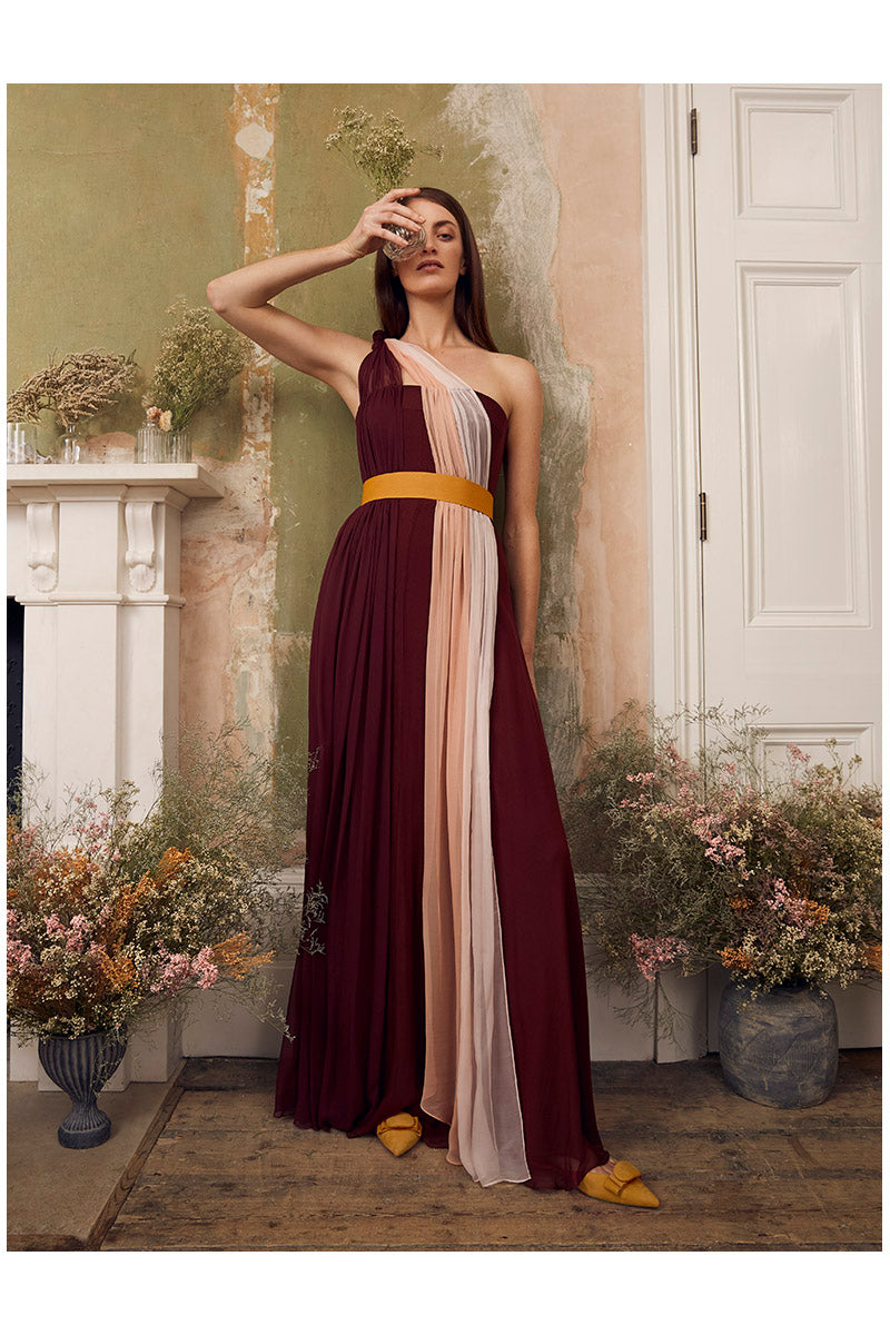 Load image into Gallery viewer, Ochre Suede Waist Belt