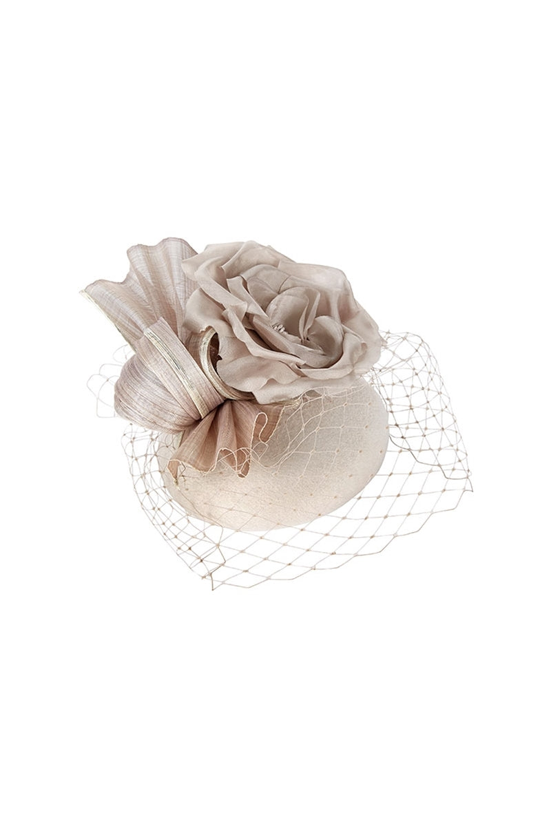 Mini Knot and Floral Putty Hat
