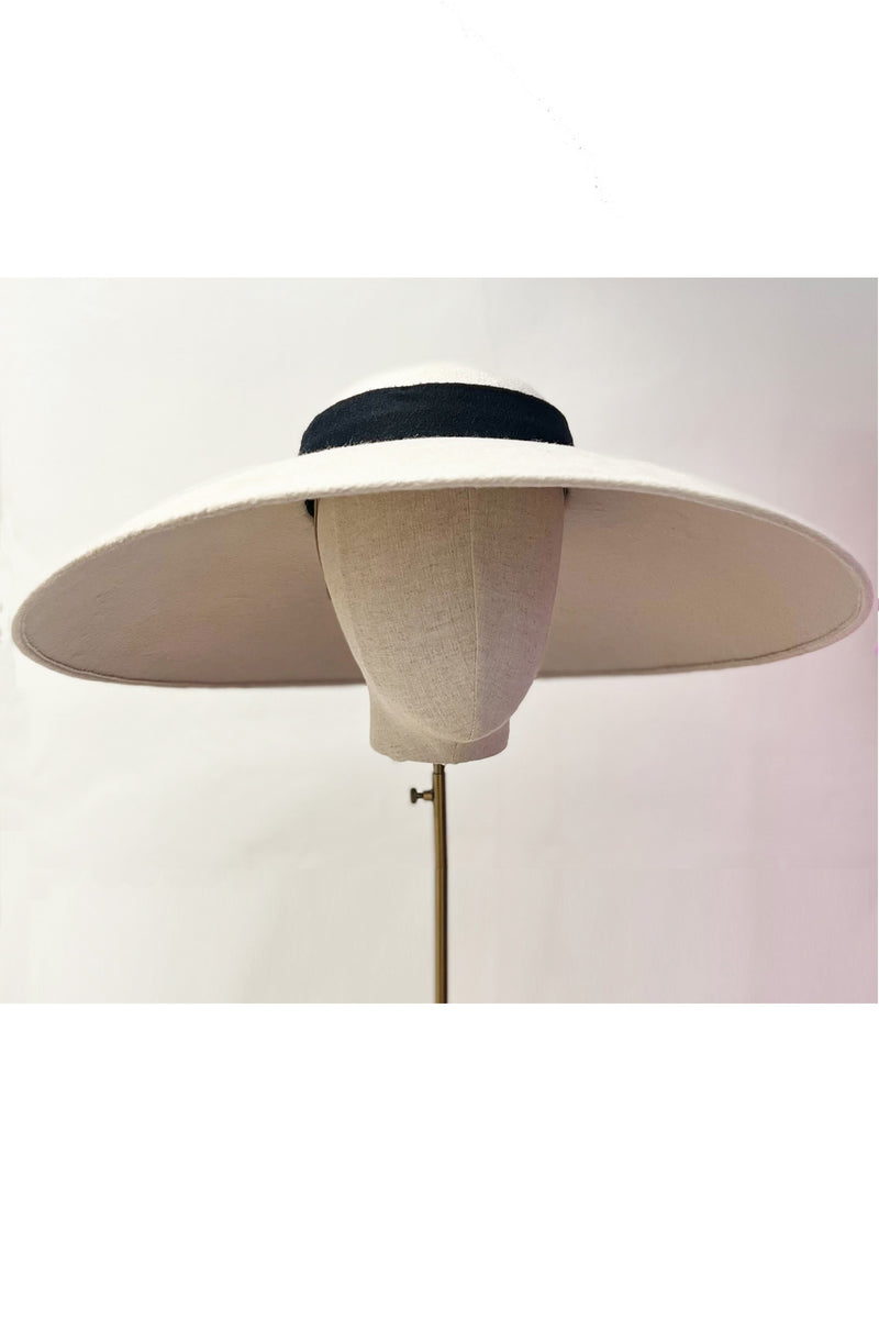 Cashmere Audrey Wide Brim Hat