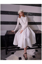 Load image into Gallery viewer, Embroidered Lace High Necked Blouse ARCHIVE SALE