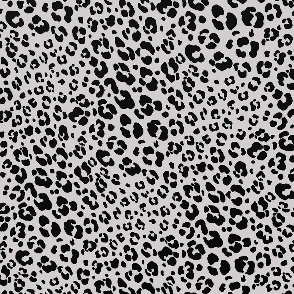 Load image into Gallery viewer, Lilac Leopard Crepe De Chine