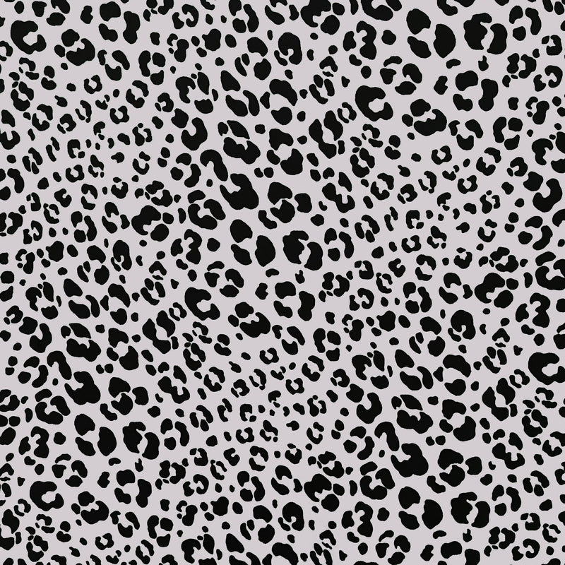 Load image into Gallery viewer, Lilac Leopard Crepe De Chine