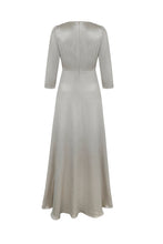 Load image into Gallery viewer, The Lisa Luxe Dress Silver