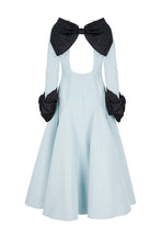 Load image into Gallery viewer, Nimes Ballerina Dress Duck Egg