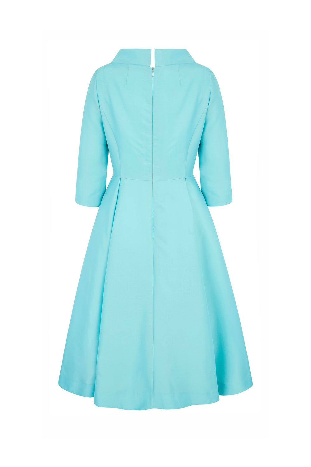 Load image into Gallery viewer, Silk Gazar Obsession Midi Dress Sea Foam