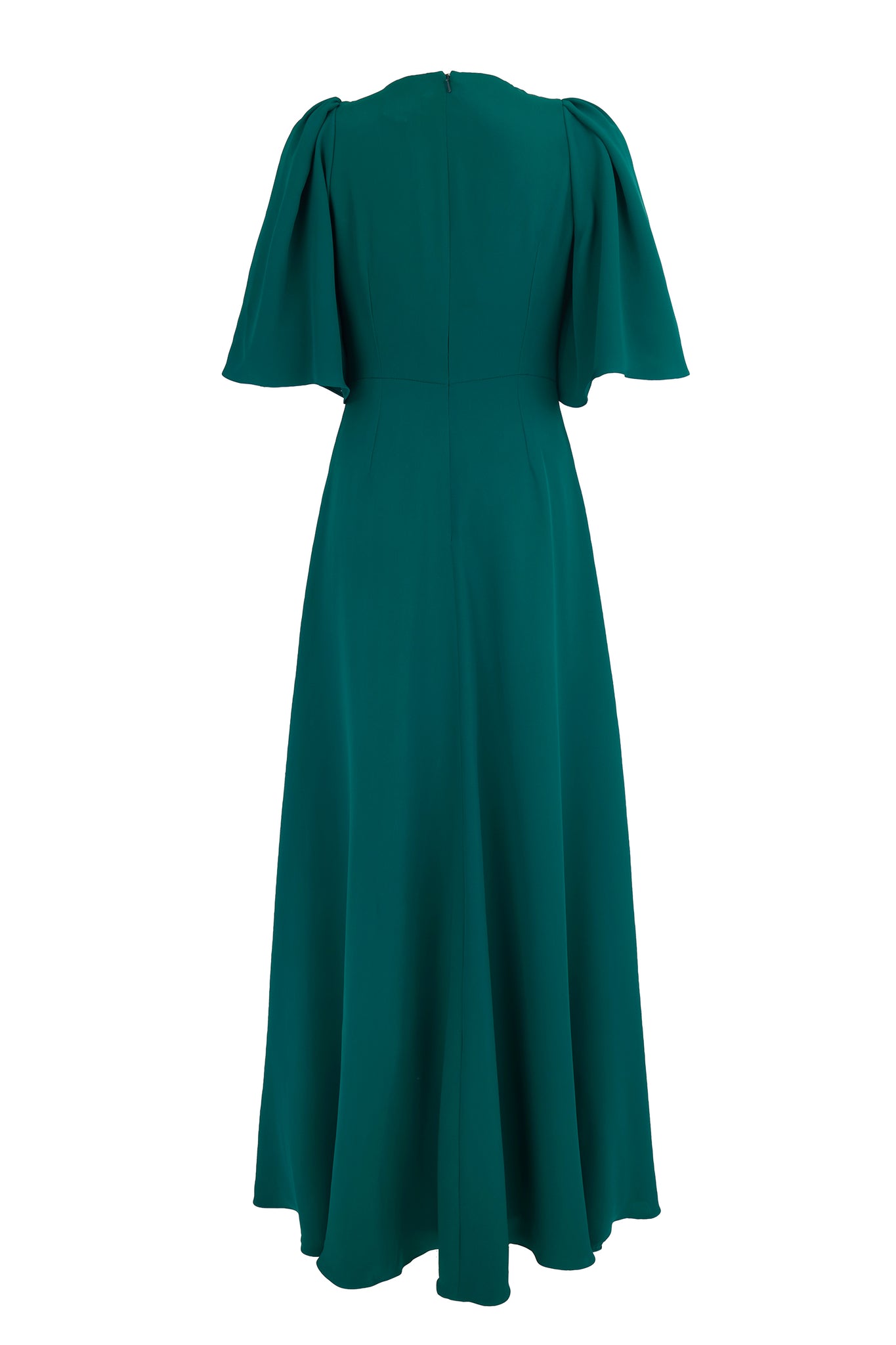 Suzannah London | Phoenix Gown | Jade Silk Crepe