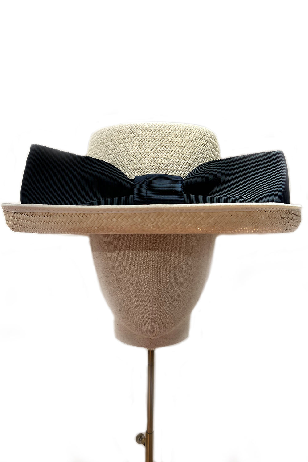 Load image into Gallery viewer, Ravello Straw Hat Navy