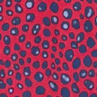 Load image into Gallery viewer, Red Pebbles Crepe De Chine