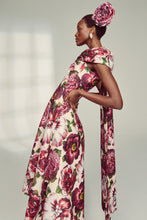 Load image into Gallery viewer, Reha Blush Floral Explosion Gown
