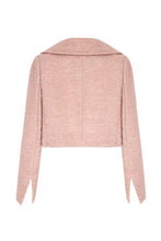 Load image into Gallery viewer, Remy Cropped Jacket Rose Glimmer Weave