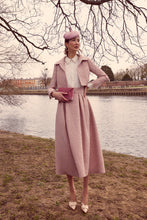 Load image into Gallery viewer, Remy Cropped Jacket Rose Glimmer Weave