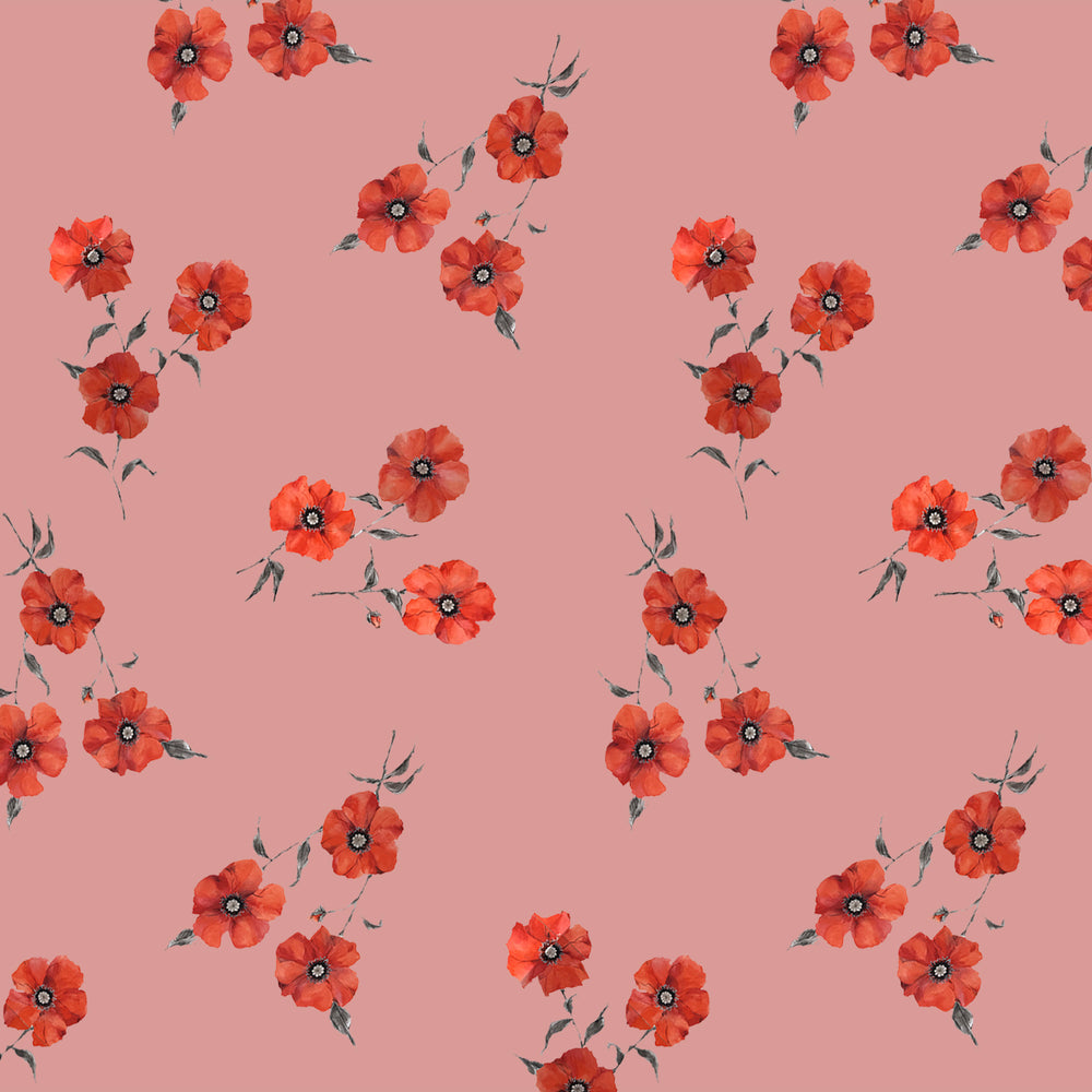 Load image into Gallery viewer, Tea Rose Poppy Crepe De Chine