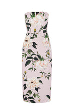 Load image into Gallery viewer, Floral Strapless Dress and Cape - ARCHIVE SALE