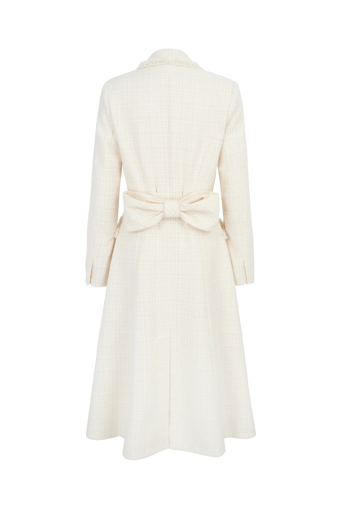 Chambord Coat Tweed | cream | Suzannah London