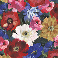 Load image into Gallery viewer, Watercolour Floral Crepe De Chine