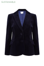 Load image into Gallery viewer, Brooklyn Jacket Sustainable Navy Corduroy ARCHIVE SALE