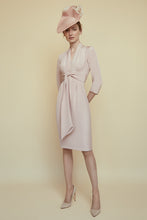 Load image into Gallery viewer, 1940's Influence Dress Tea Rose - ARCHIVE SALE